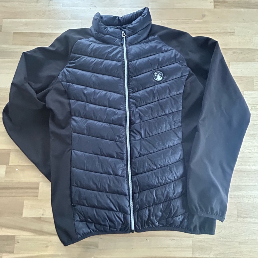 Manteau ZYIA Active Puffer Hybride Noir – XXL (fait large)